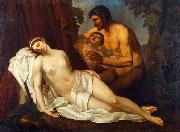 Venus inebriated by a Satyr, Annibale Carracci